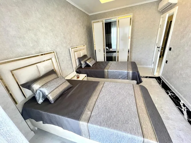 BRAND NEW LUXURY FURNISHED 2+1 GARDEN DUPLEX APARTMENT IN ALANYA OBA
