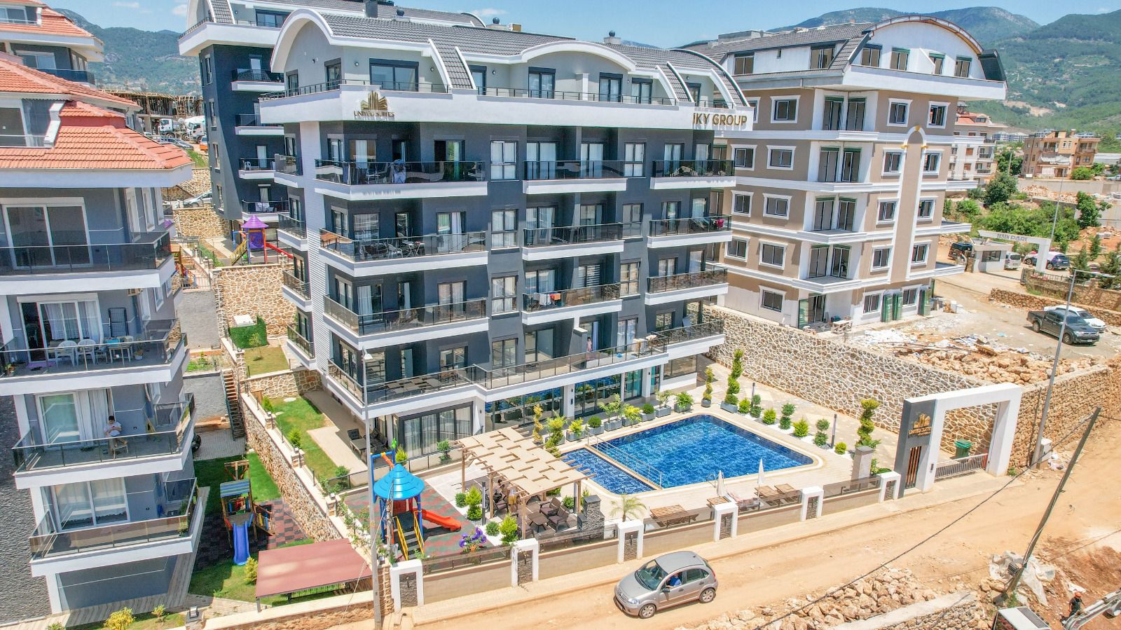 LUXURY FURNISHED 2+1 GARDEN DUPLEX APARTMENT IN ALANYA OBA