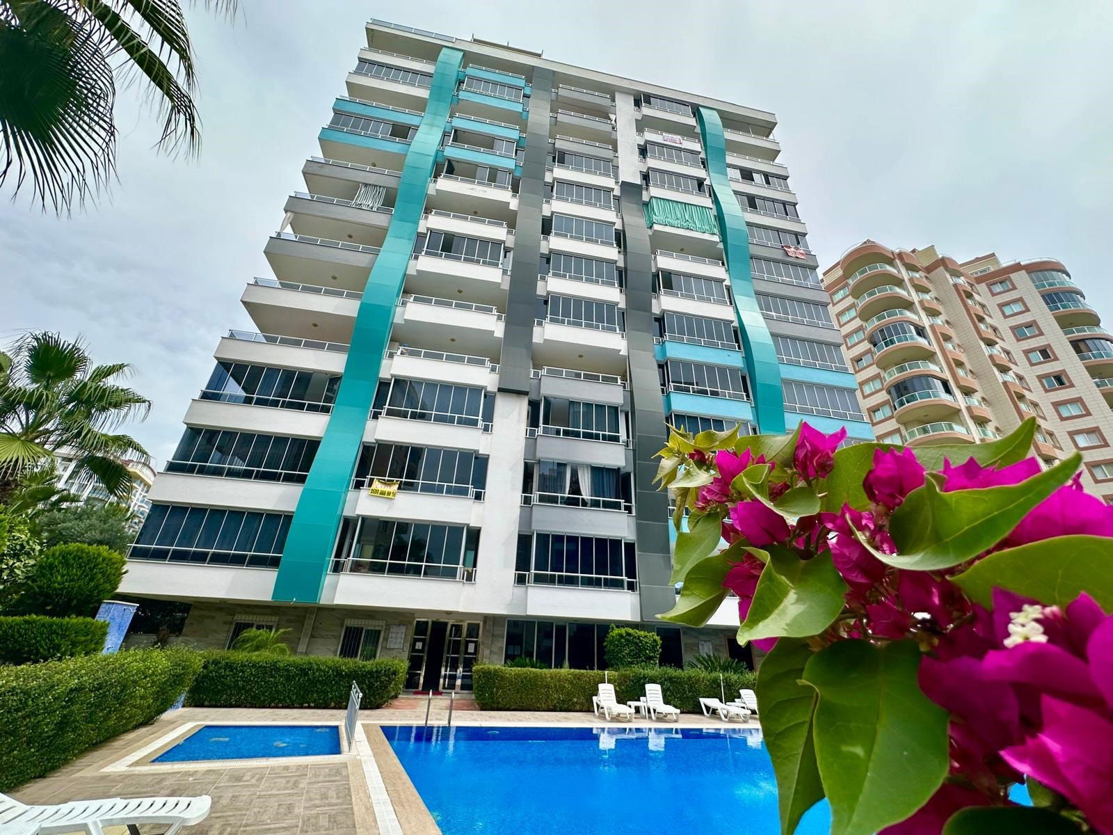 FURNISHED 1+1 APARTMENT FOR SALE IN ALANYA MAHMUTLAR