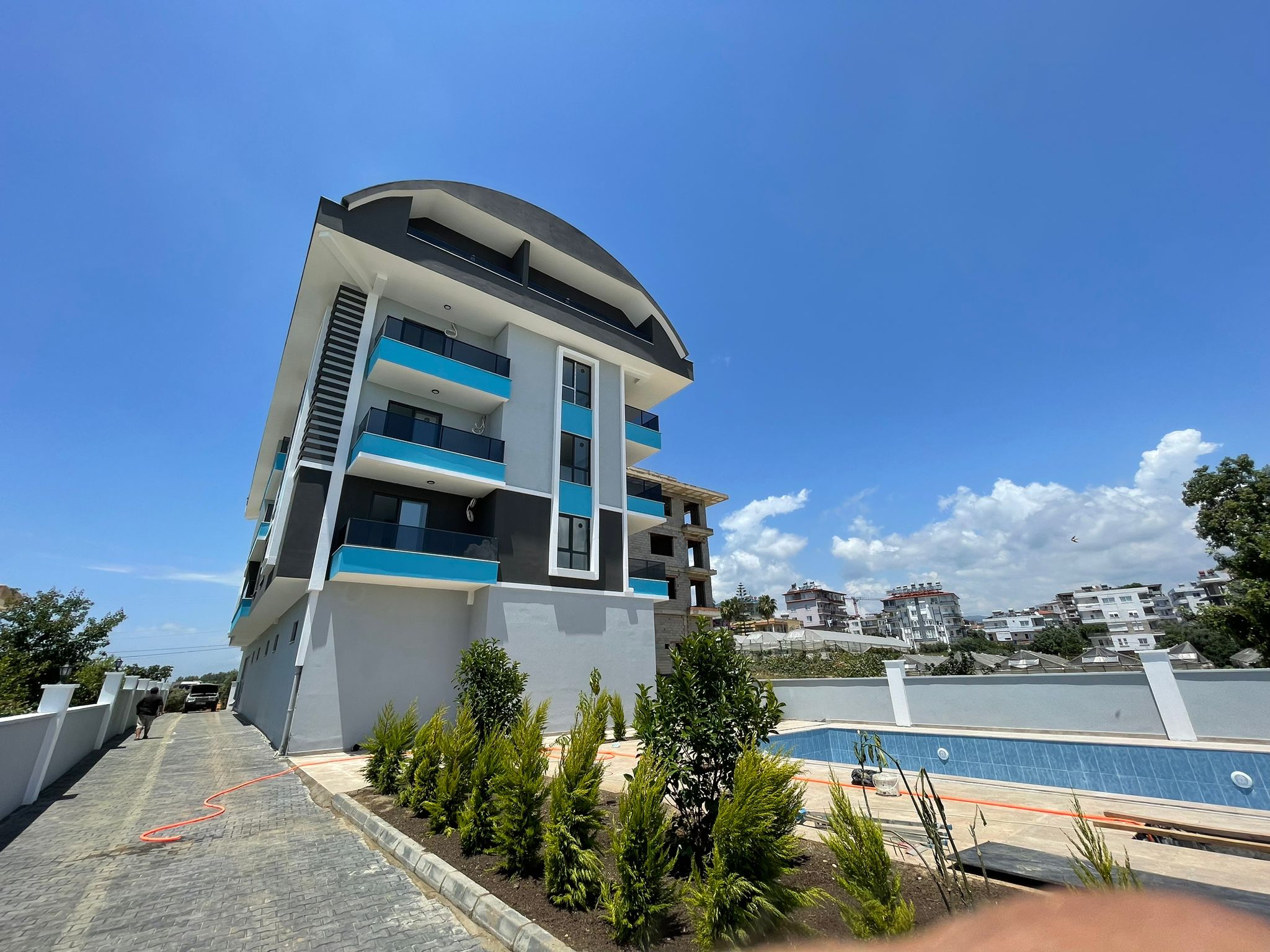 BRAND NEW 1+1 APARTMENT WITH SEA VIEW IN ALANYA PAYALLAR
