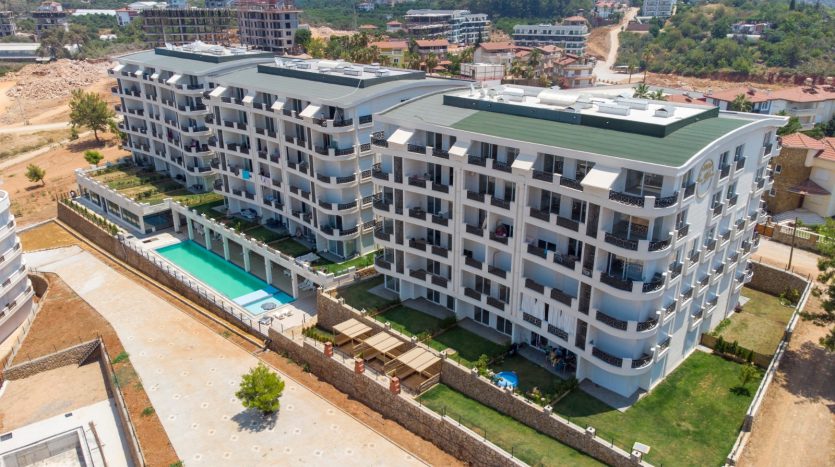 FURNISHED 2+1 APARTMENT FOR SALE WITH FULL AMENITIES IN ALANYA OBA