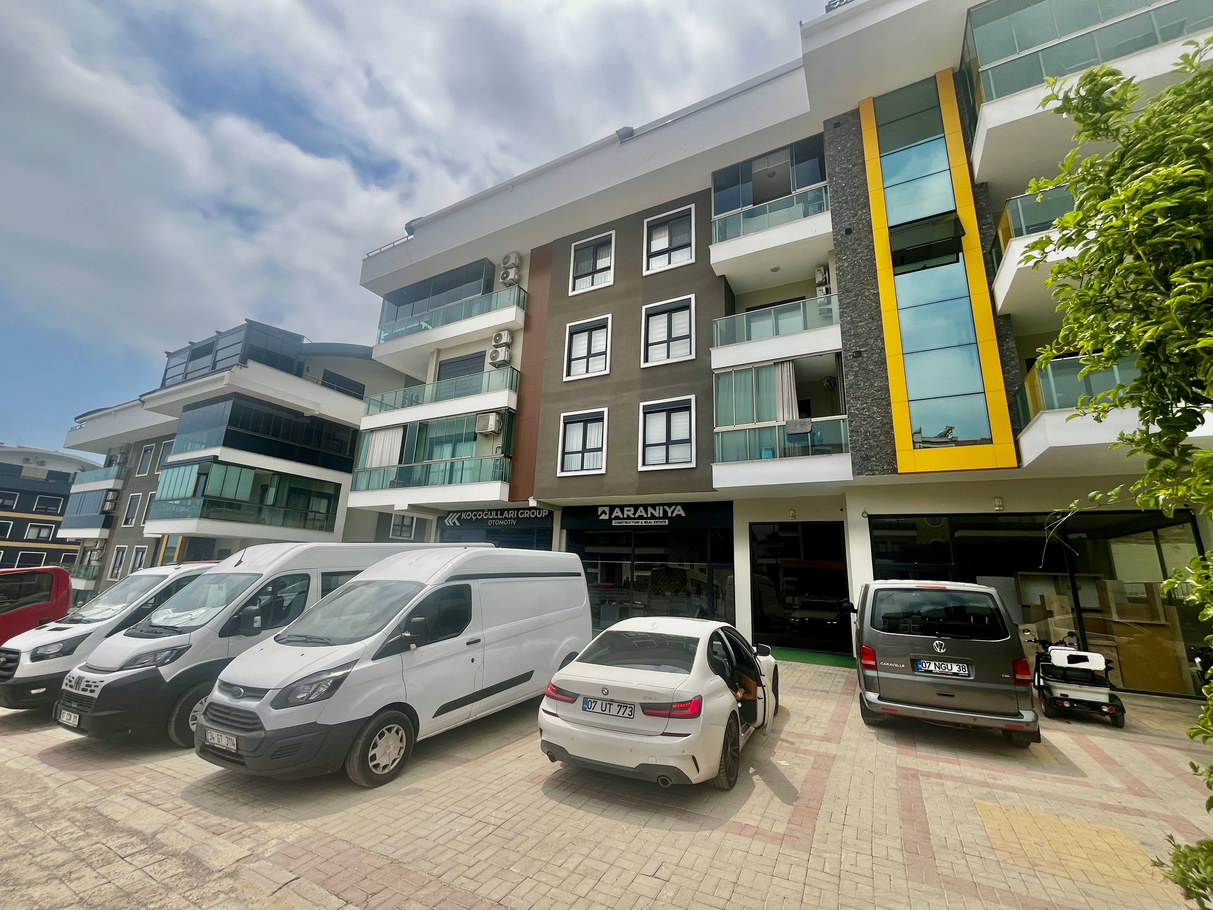 FURNISHED 2+1 DUPLEX APARTMENT WITH CASTLE AND SEA VIEW IN ALANYA