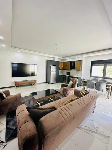 Двухуровневая квартира с садом в районе Оба, Алания, Interior - 1