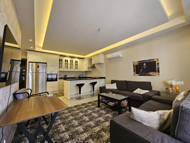 Меблированная квартира у моря 50 м Аланья, Каргыджак, Interior - 1