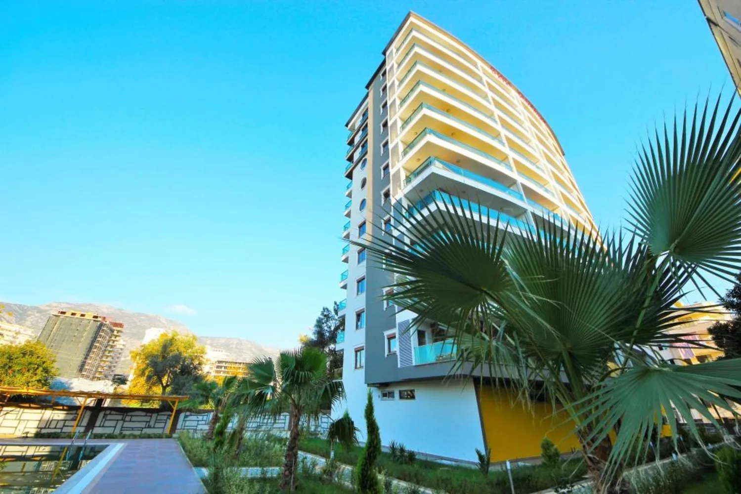 Квартира с 1 спальней в Махмутларе — 400 м до моря Exterior - 2