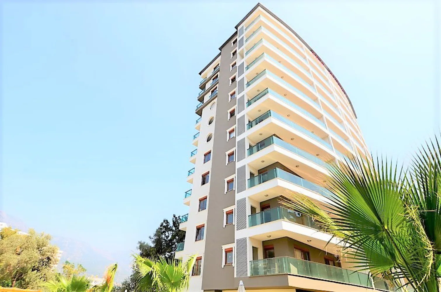 Квартира с 1 спальней в Махмутларе — 400 м до моря Exterior - 9