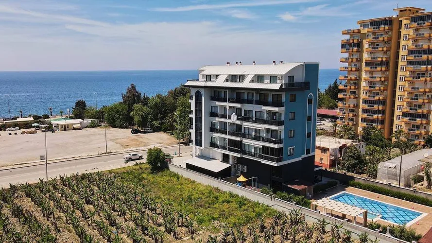 Квартира с видом на море в 50 метрах от пляжа в Аланье, Exterior - 1