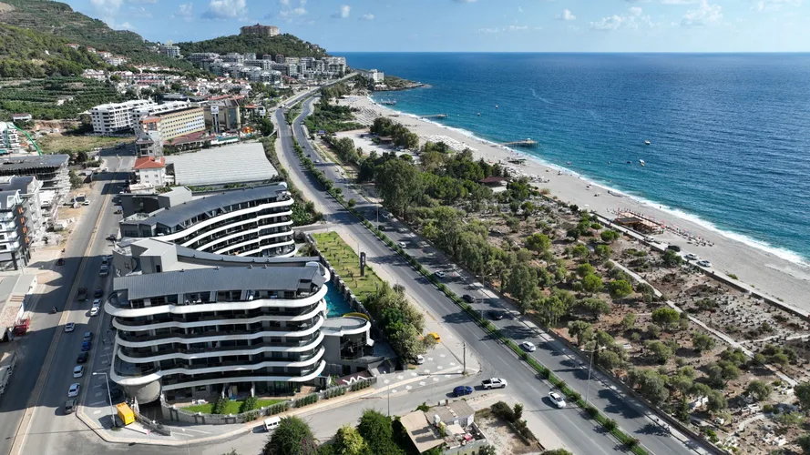 Дуплекс с садом у моря на продажу в Аланье — Viamar Residence, Exterior - 3