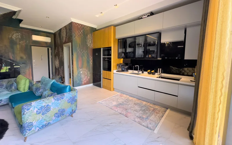 Дуплекс с садом у моря на продажу в Аланье — Viamar Residence, Interior - 4