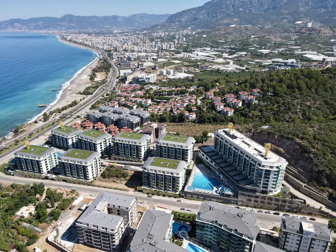 1-комнатная квартира у моря в Konak Premium, Аланья, Exterior - 2