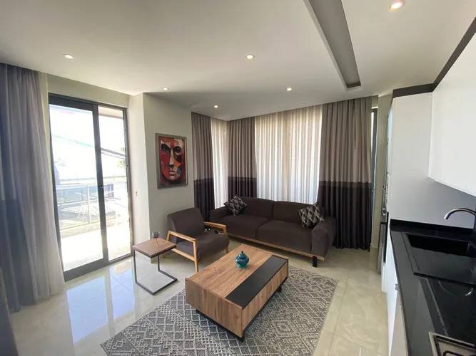 Konak Twin Tower: купить 2-сп. квартиру у моря в Аланье, Interior - 2