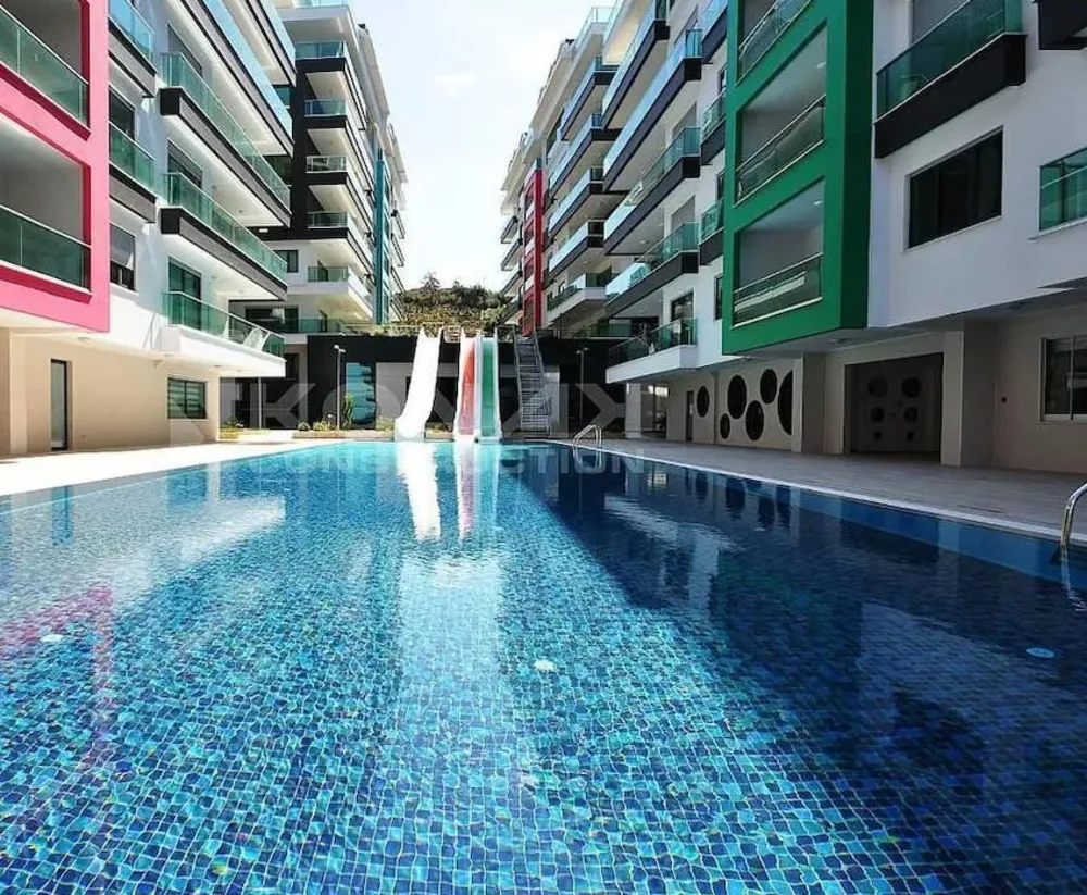 2-комнатная квартира на продажу в Konak Seaside, Аланья Facilities - 12