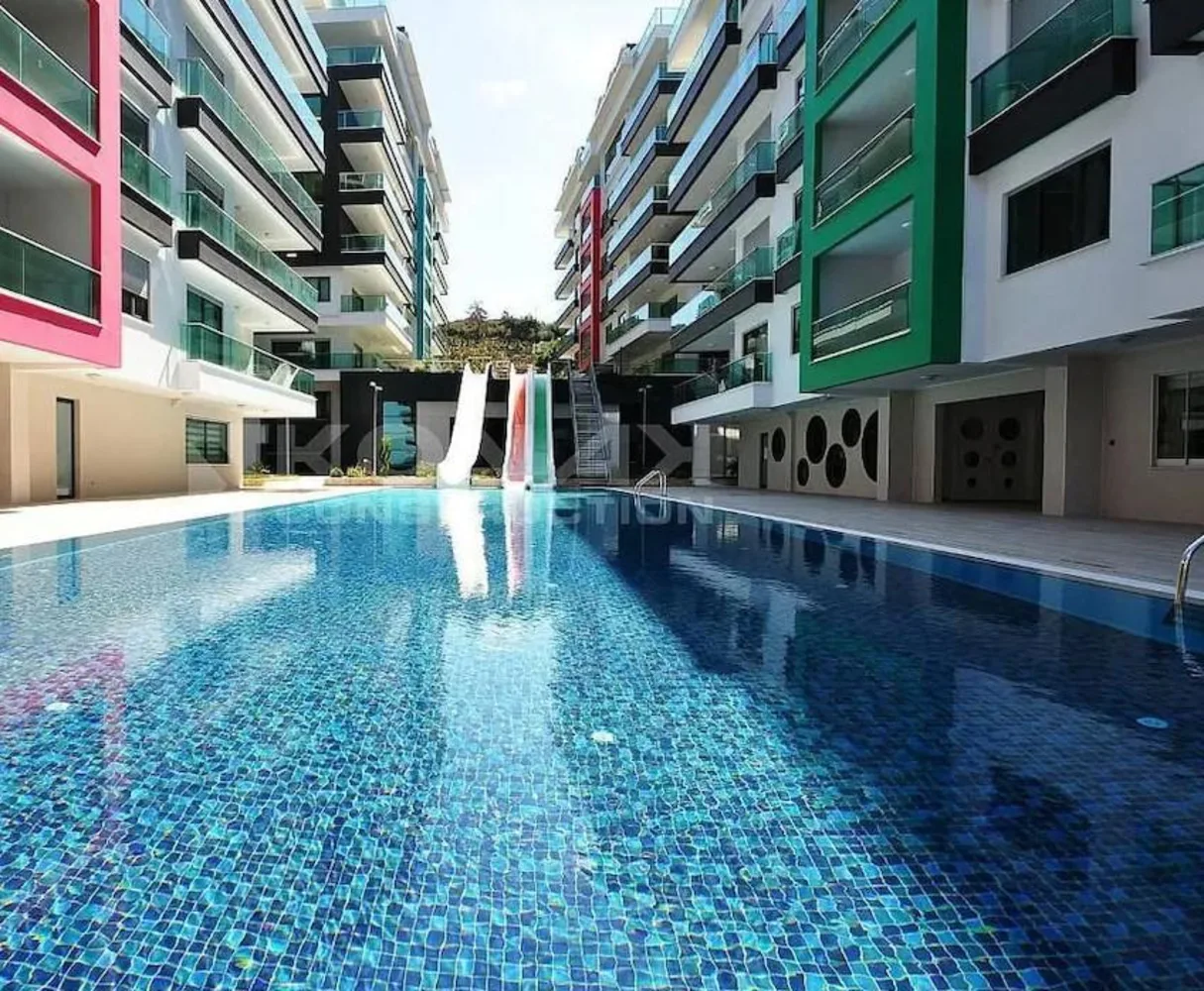 2-комнатная квартира на продажу в Konak Seaside, Аланья Facilities - 12