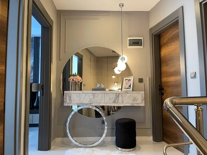 Меблированная квартира с видом на море в Serenity Residence, Аланья, Interior - 3