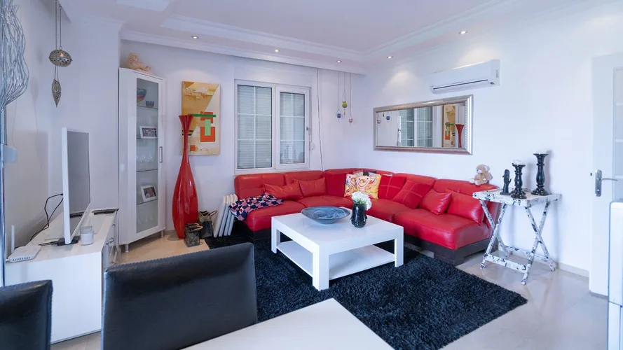 Меблированная квартира 2+1 в Оба — комплекс Sunshine 5 Residence, Interior - 1