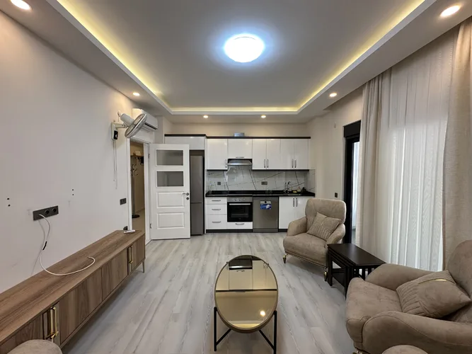 Новая меблированная квартира с 2 спальнями в Аланье, Interior - 3