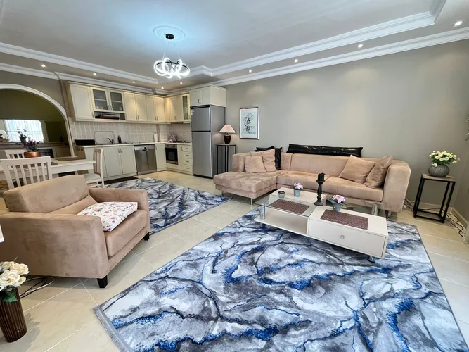 Квартира на продажу рядом с пляжем в районе Оба, Аланья, Interior - 1